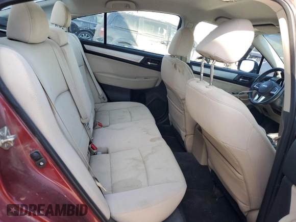 2015 Subaru Legacy 2.5i Premium with VIN 4S3BNBF65F3022701, listed as a Copart auction lot 48196585 with 150,590 mi miles and Salvage Title. Bid and sale history available at carsss.com. Image 10.