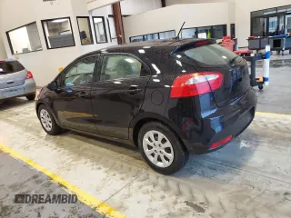 2012 Kia Rio LX with VIN KNADM5A36C6017394, listed as a Copart auction lot 54950815 with 121,300 mi miles and Clean Title. Bid and sale history available at DreamBid. Image 2.