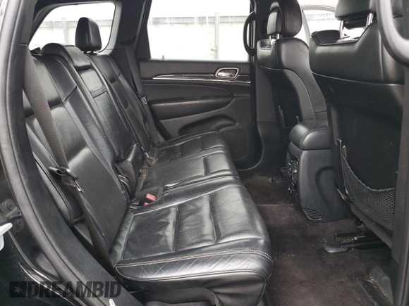 2017 Jeep Grand Cherokee Overland with VIN 1C4RJFCGXHC927470, listed as a Copart auction lot 45132185 with 119,543 mi miles and Salvage Title. Bid and sale history available at carsss.com. Image 12.