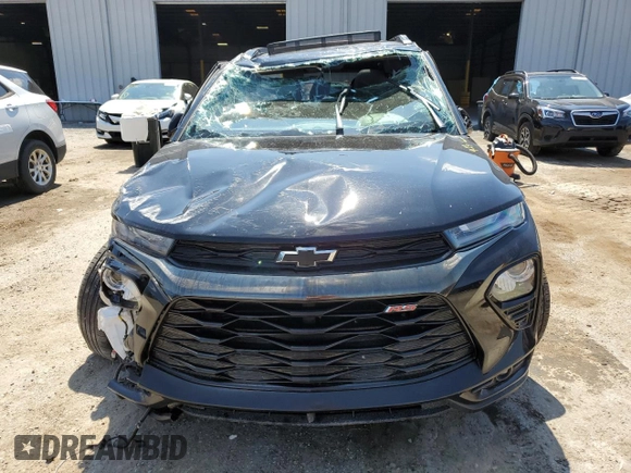 2022 Chevrolet TrailBlazer RS with VIN KL79MTSL1NB129698, listed as a Copart auction lot 69228913 with 28,617 mi miles. Bid and sale history available at carsss.com. Image 5.