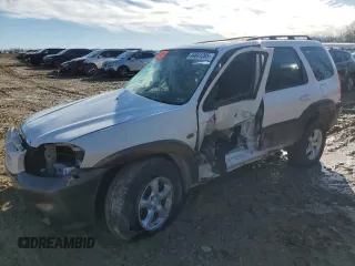 2005 Mazda Tribute LX with VIN 4F2YZ94105KM58598, listed as a Copart auction lot 44641205 with Not Provided miles and Salvage Title. Bid and sale history available at carsss.com. Image 1.