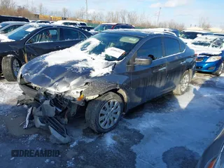 2015 Nissan Sentra S with VIN 3N1AB7APXFY285732, listed as a IAAI auction lot 41591212 with 137,721 mi miles. Bid and sale history available at carsss.com. Image 2.
