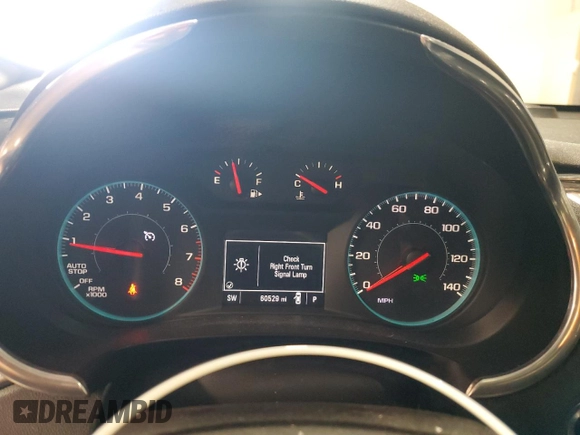 2020 Chevrolet Malibu LT with VIN 1G1ZD5ST3LF041541, listed as a Copart auction lot 48478385 with 60,529 mi miles and Salvage Title. Bid and sale history available at DreamBid. Image 9.