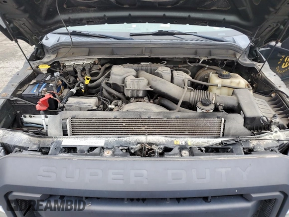 2014 Ford F-250 XL with VIN 1FTBF2B69EEA26787, listed as a Copart auction lot 49214335 with 62,142 mi miles and Salvage title. Bid and sale history available at DreamBid. Image 11.