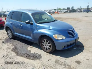 2007 Chrysler PT Cruiser Limited with VIN 3A8FY68B97T608441, listed as a IAAI auction lot 42478474 with 124,378 mi miles and . Bid and sale history available at DreamBid. Image 1.
