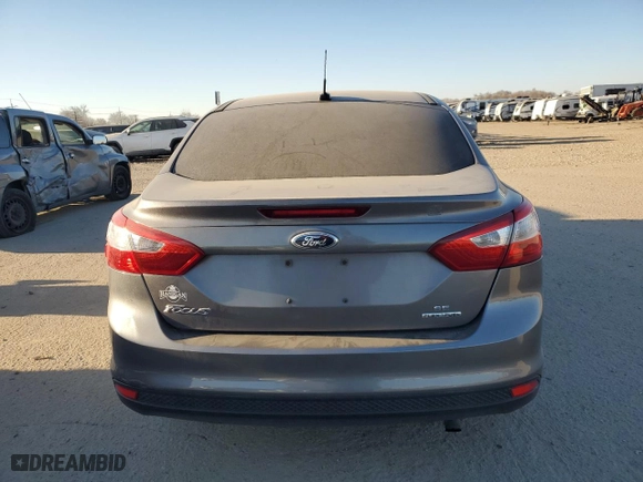 2013 Ford Focus SE with VIN 1FADP3F20DL195809, listed as a Copart auction lot 43266745 with 182,605 mi miles and Salvage Title. Bid and sale history available at carsss.com. Image 6.
