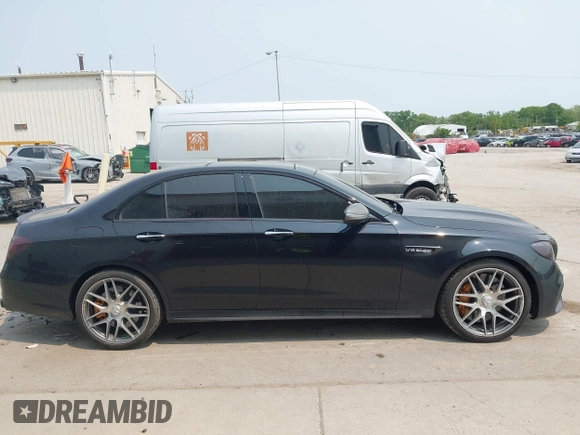2019 Mercedes-Benz E 63 S AMG with VIN WDDZF8KB0KA534959, listed as a IAAI auction lot 42401507 with 61,356 mi miles and . Bid and sale history available at DreamBid. Image 13.