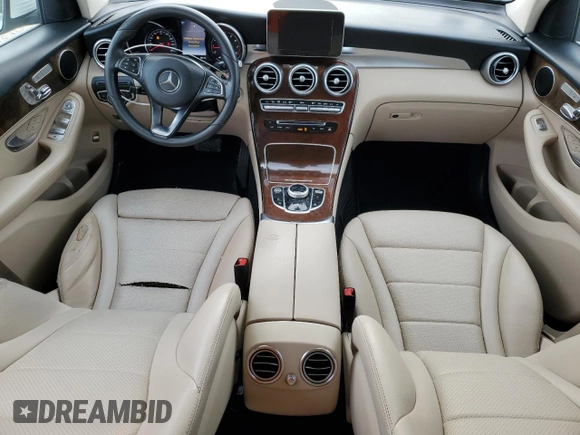 2017 Mercedes-Benz GLC with VIN WDC0G4JB5HF191906, listed as a Copart auction lot 51612225 with 179,914 mi miles and Clean Title. Bid and sale history available at carsss.com. Image 8.