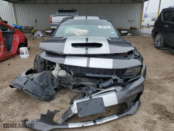 2021 Dodge Charger Scat Pack Widebody with VIN 2C3CDXGJ9MH633949, listed as a Copart auction lot 45138345 with 37,952 mi miles and Clean Title. Bid and sale history available at carsss.com. Image 5.