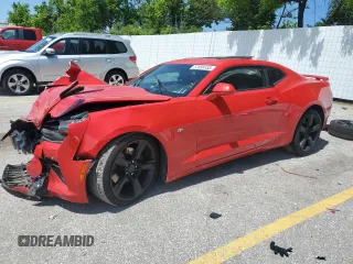 2017 Chevrolet Camaro 1SS with VIN 1G1FF1R74H0205422, listed as a Copart auction lot 57059155 with Not provided miles and Salvage title. Bid and sale history available at DreamBid. Image 1.