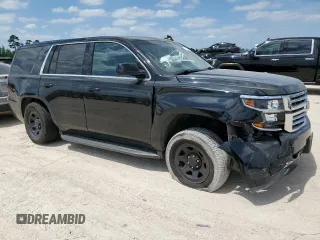 2020 Chevrolet Tahoe Commercial with VIN 1GNLCDEC7LR221777, listed as a Copart auction lot 53051305 with Not provided miles and Salvage title. Bid and sale history available at DreamBid. Image 4.