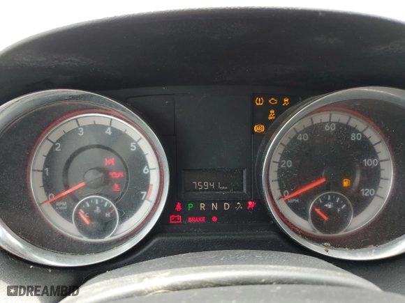 2019 Dodge Grand Caravan SE with VIN 2C4RDGBG0KR608561, listed as a Copart auction lot 54229865 with 75,941 mi miles and Clean Title. Bid and sale history available at carsss.com. Image 9.