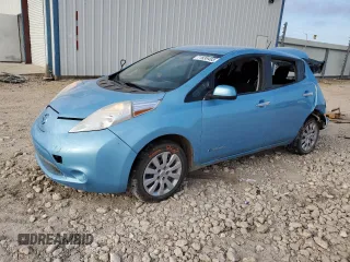 2015 Nissan LEAF SV with VIN 1N4AZ0CP7FC314549, listed as a Copart auction lot 71839493 with 79,430 mi miles. Bid and sale history available at carsss.com. Image 1.