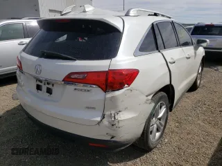 2015 Acura RDX with VIN 5J8TB4H3XFL030242, listed as a Copart auction lot 54072705 with Not provided miles and Salvage title. Bid and sale history available at DreamBid. Image 4.