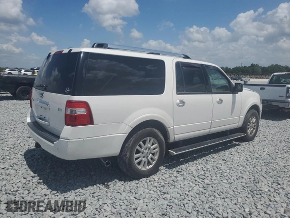 2013 Ford Expedition Max Limited with VIN 1FMJK2A51DEF59677, listed as a Copart auction lot 51856825 with 146,192 mi miles and Salvage title. Bid and sale history available at DreamBid. Image 3.