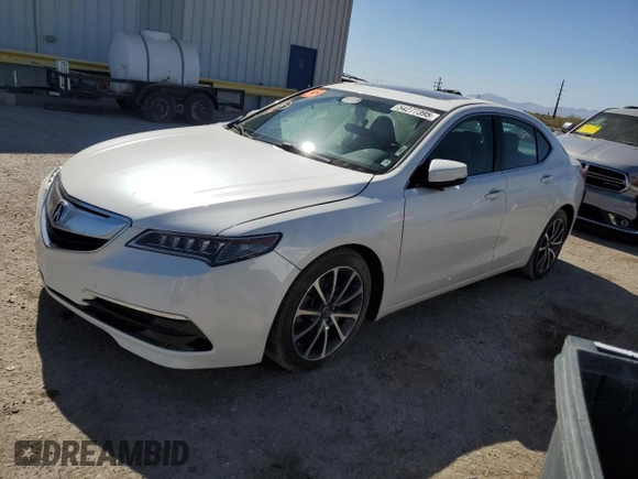 2017 Acura TLX V6 w/Technology Pkg with VIN 19UUB2F52HA002835, listed as a Copart auction lot 54277395 with 97,742 mi miles and Salvage Title. Bid and sale history available at carsss.com. Image 1.