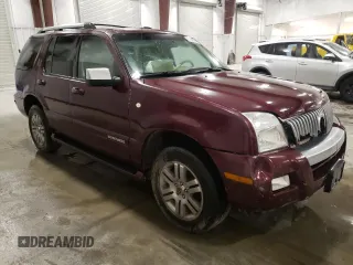 2008 Mercury Mountaineer Premier with VIN 4M2EU48E78UJ08437, listed as a Copart auction lot 77126764 with 0 mi miles and Salvage Title. Bid and sale history available at carsss.com. Image 4.