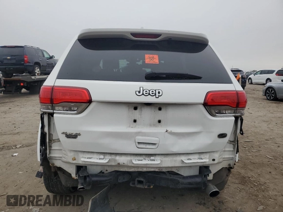 2020 Jeep Grand Cherokee Overland with VIN 1C4RJFCG3LC218906, listed as a Copart auction lot 43684295 with 95,156 mi miles and Salvage Title. Bid and sale history available at carsss.com. Image 6.