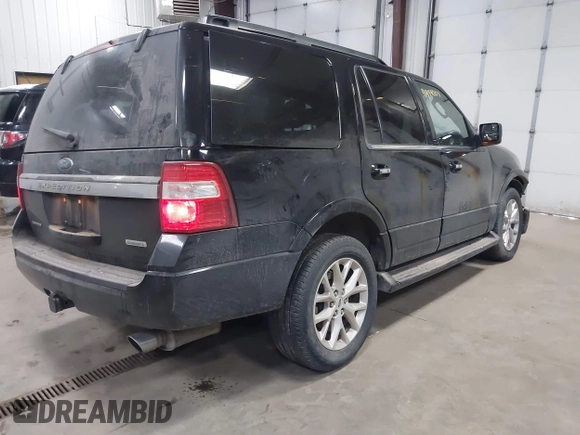 2016 Ford Expedition Limited with VIN 1FMJU2AT5GEF54592, listed as a IAAI auction lot 41494001 with 128,190 mi miles and . Bid and sale history available at DreamBid. Image 4.