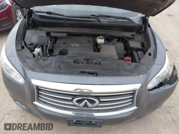 2014 Infiniti QX60 with VIN 5N1AL0MM6EC545890, listed as a IAAI auction lot 41212469 with 125,955 mi miles and . Bid and sale history available at DreamBid. Image 10.