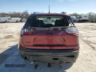 2019 Jeep Cherokee Altitude with VIN 1C4PJMLN4KD334814, listed as a Copart auction lot 47432485 with 105,536 mi miles and Salvage Title. Bid and sale history available at DreamBid. Image 6.