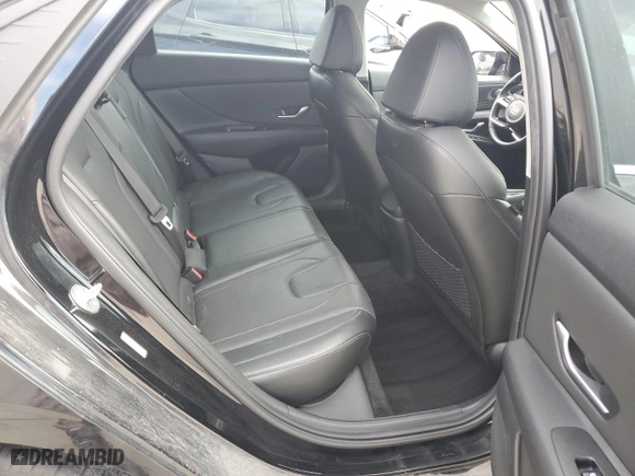 2023 Hyundai Elantra Limited with VIN KMHLP4AG1PU509248, listed as a Copart auction lot 46309385 with 63,165 mi miles and Salvage Title. Bid and sale history available at carsss.com. Image 10.