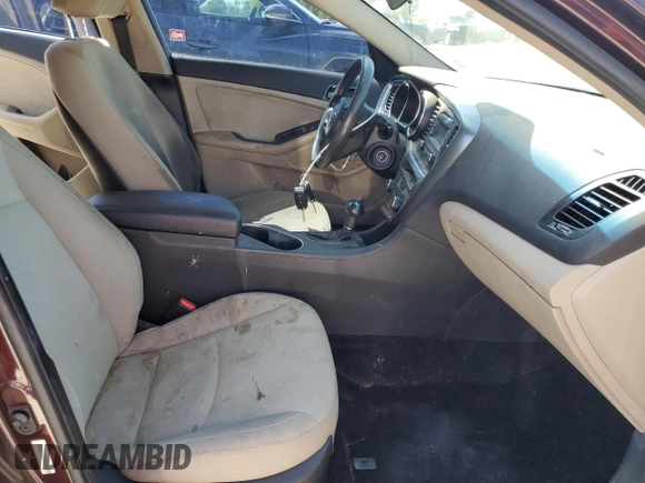 2014 Kia Optima LX with VIN 5XXGM4A73EG326127, listed as a Copart auction lot 52455905 with 144,831 mi miles and Salvage Title. Bid and sale history available at carsss.com. Image 7.