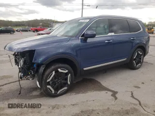 2024 Kia Telluride S с VIN 5XYP6DGC6RG538312, выставлен на аукционе Copart как лот 51619615 с пробегом 1 314 миль миль и Списание • Salvage title. История ставок и продаж доступна на DreamBid. Изображение 1.