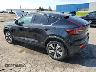 2023 Volvo C40 Recharge Pure Electric Plus with VIN YV4ED3GL4P2064906, listed as a Copart auction lot 52387864 with 54,383 mi miles. Bid and sale history available at carsss.com. Image 2.