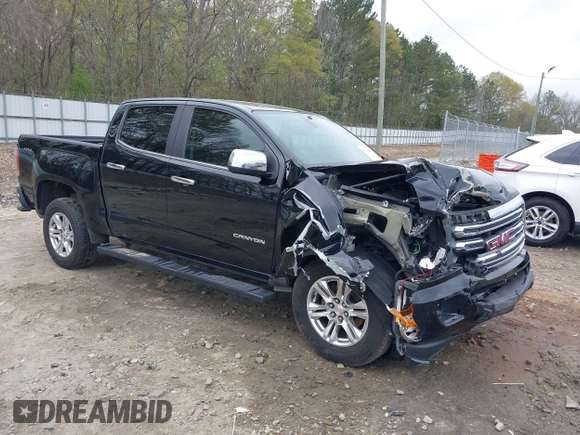 2019 GMC Canyon 4WD SLE with VIN 1GTG6CEN4K1329011, listed as a IAAI auction lot 41920100 with 82,343 mi miles. Bid and sale history available at carsss.com. Image 1.