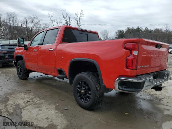 2022 Chevrolet Silverado 2500HD LTZ with VIN 2GC4YPEY8N1243150, listed as a Copart auction lot 47221465 with 0 mi miles and Salvage Title. Bid and sale history available at carsss.com. Image 2.