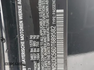 2013 MINI Hardtop z VIN WMWSU3C56DT689582, wystawiony jako Copart lot #58364685 z przebiegiem Nie podano mil oraz Szkoda całkowita • Salvage title. Historia ofert i sprzedaży dostępna na DreamBid. Obrazek 12.