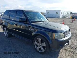 2012 Land Rover Range Rover Sport SC with VIN SALSH2E46CA729118, listed as a IAAI auction lot 41888859 with 147,421 mi miles. Bid and sale history available at carsss.com. Image 1.