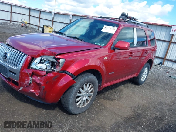 2008 Mercury Mariner Premier with VIN 4M2CU97178KJ00739, listed as a IAAI auction lot 42312408 with 167,591 mi miles and . Bid and sale history available at DreamBid. Image 17.