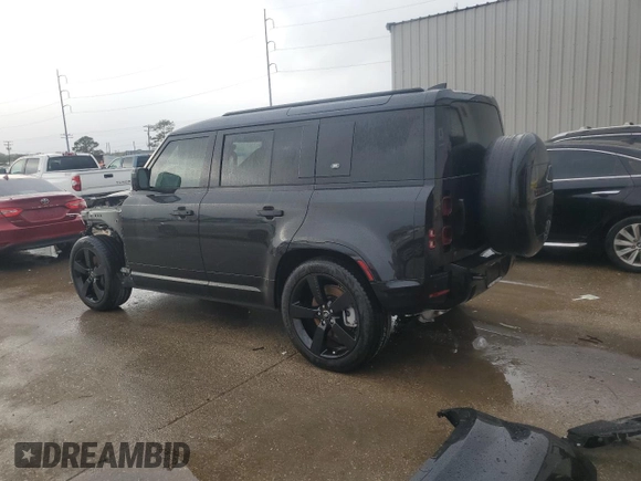 2024 Land Rover Defender X-Dynamic SE with VIN SALE27EU0R2352199, listed as a Copart auction lot 80959384 with 2,435 mi miles and Salvage title. Bid and sale history available at DreamBid. Image 2.