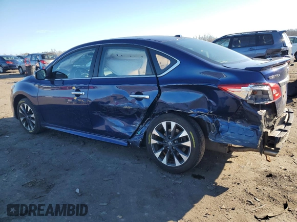 2019 Nissan Sentra SR with VIN 3N1AB7AP4KY399686, listed as a Copart auction lot 86449224 with 35,101 mi miles and Salvage Title. Bid and sale history available at carsss.com. Image 2.