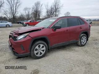 2019 Toyota RAV4 LE with VIN JTMF1RFV0KD502484, listed as a Copart auction lot 44703055 with 85,915 mi miles and Salvage Title. Bid and sale history available at carsss.com. Image 1.