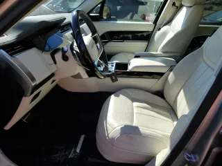 2023 Land Rover Range Rover SE with VIN SALKP9FU6PA019751, listed as a Copart auction lot 76488664 with 23,969 mi miles and Salvage Title. Bid and sale history available at carsss.com. Image 7.