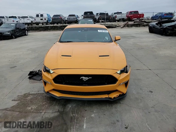 2022 Ford Mustang GT with VIN 1FA6P8CF7N5106241, listed as a Copart auction lot 51381095 with 60,264 mi miles and Salvage title. Bid and sale history available at DreamBid. Image 11.