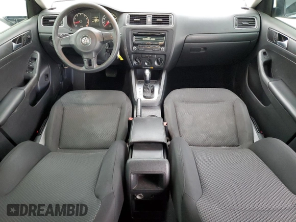 2014 Volkswagen Jetta Sedan S with VIN 3VW2K7AJ0EM311044, listed as a Copart auction lot 85212324 with 128,521 mi miles and Salvage Title. Bid and sale history available at carsss.com. Image 8.
