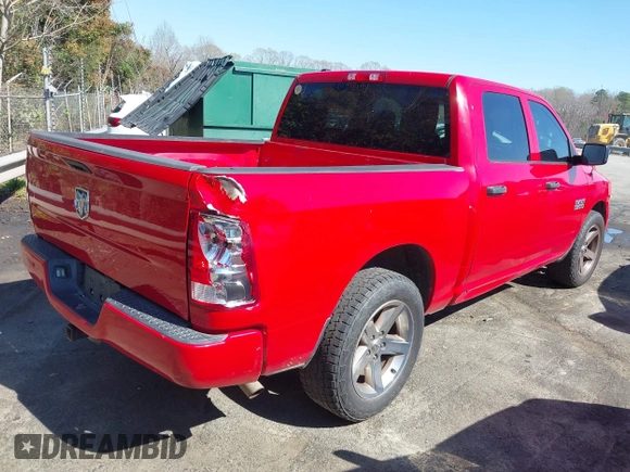 2015 Ram 1500 Express z VIN 1C6RR6KG0FS722793, wystawiony jako IAAI lot #41884599 z przebiegiem 216 442 mil mil oraz . Historia ofert i sprzedaży dostępna na DreamBid. Obrazek 4.