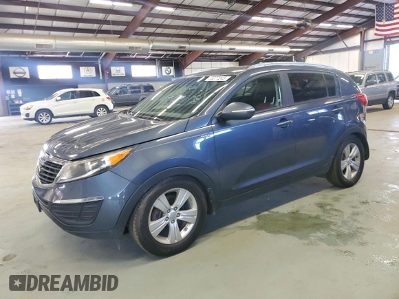 2013 Kia Sportage LX with VIN KNDPBCA23D7463368, listed as a Copart auction lot 56277245 with 162,537 mi miles and Clean title. Bid and sale history available at DreamBid. Image 1.