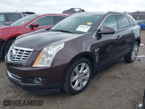 2015 Cadillac SRX Premium Collection with VIN 3GYFNGE37FS538763, listed as a IAAI auction lot 41864133 with 107,711 mi miles. Bid and sale history available at carsss.com. Image 19.