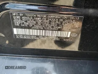 2014 Lexus GS 350 with VIN JTHCE1BL1E5020262, listed as a Copart auction lot 59817665 with 128,205 mi miles and Salvage title. Bid and sale history available at DreamBid. Image 12.