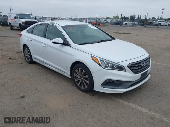 2017 Hyundai Sonata Sport with VIN 5NPE34AFXHH450678, listed as a IAAI auction lot 42078116 with 100,756 mi miles and . Bid and sale history available at DreamBid. Image 1.