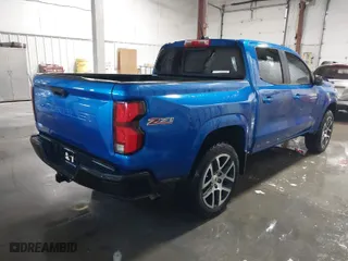 2023 Chevrolet Colorado 4WD Z71 with VIN 1GCPTDEK3P1144315, listed as a IAAI auction lot 41306558 with 14,592 mi miles. Bid and sale history available at carsss.com. Image 4.