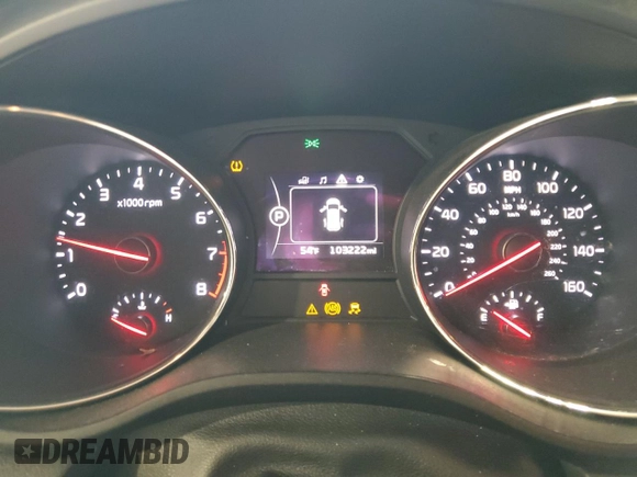 2018 Kia Sedona LX with VIN KNDMB5C10J6349140, listed as a Copart auction lot 48344455 with 103,222 mi miles and Clean Title. Bid and sale history available at carsss.com. Image 9.