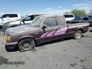 1993 Ford Ranger STX z VIN 1FTCR14U8PPA18186, wystawiony jako Copart lot #58465675 z przebiegiem 83 813 mil mil oraz Czysty tytuł • Clean title. Historia ofert i sprzedaży dostępna na DreamBid. Obrazek 1.