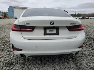 2020 BMW 3 Series 330i xDrive with VIN 3MW5R7J05L8B20595, listed as a Copart auction lot 51550985 with 0 mi miles and Salvage Title. Bid and sale history available at carsss.com. Image 6.