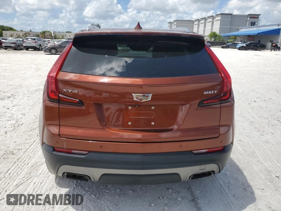 2019 Cadillac XT4 FWD Premium Luxury with VIN 1GYFZCR41KF183507, listed as a Copart auction lot 61581215 with 64,803 mi miles and Salvage title. Bid and sale history available at DreamBid. Image 6.